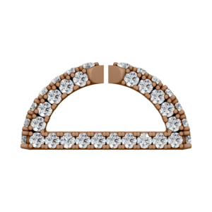 Pave Diamond Large D-Link Link