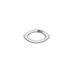 Small Eye-Shaped Link