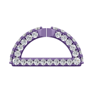 Pave Diamond Medium D-Link Link